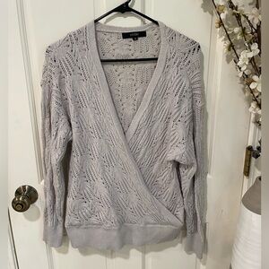 New crochet wrap sweater